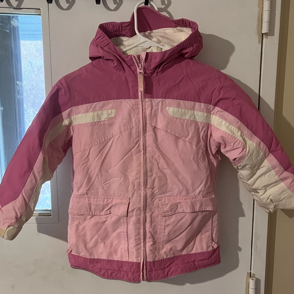 Lands End Girls Jacket Size Medium (5-6)